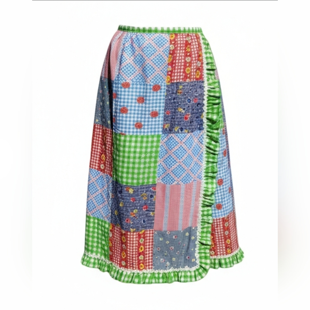 Mountain Artisans Patchwork Quilt Maxi Wrap Maxi … - image 1